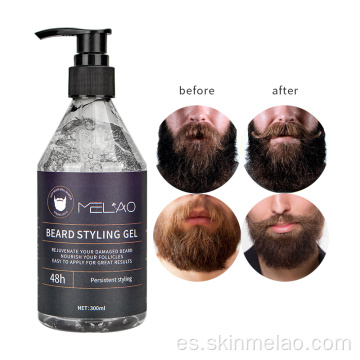 Nutriente gel de estilo de barba de aseo para hombres para hombres